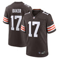 Cleveland Browns Jerome Baker Brown Team Game Jersey