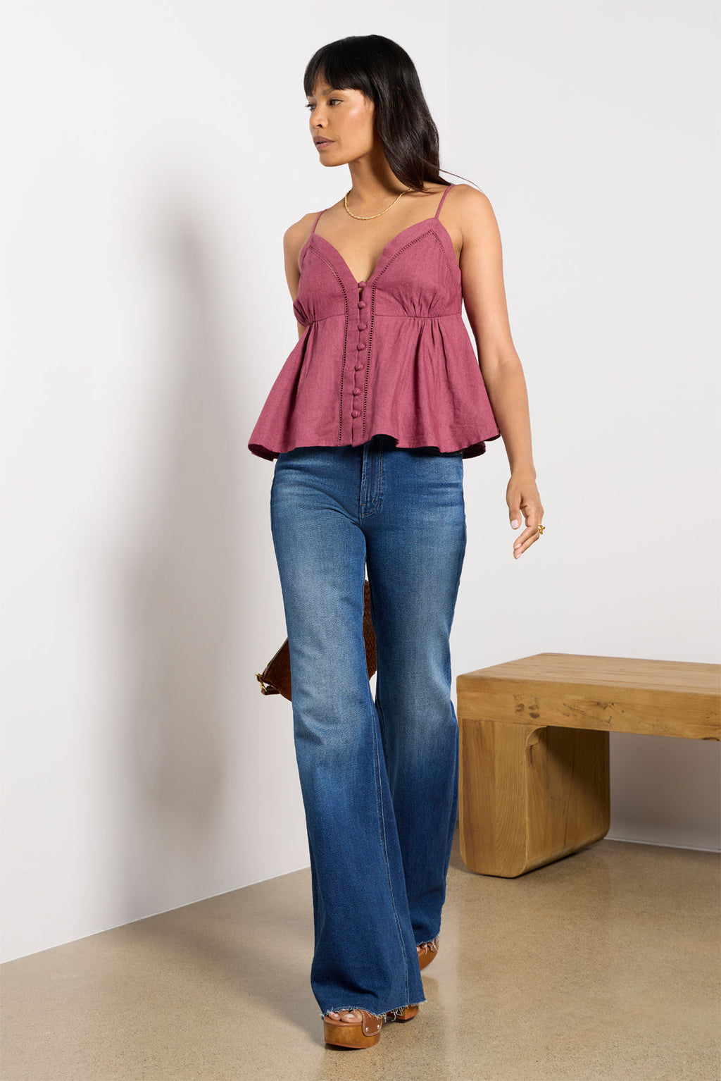Women's Ladder Trim Tank Top