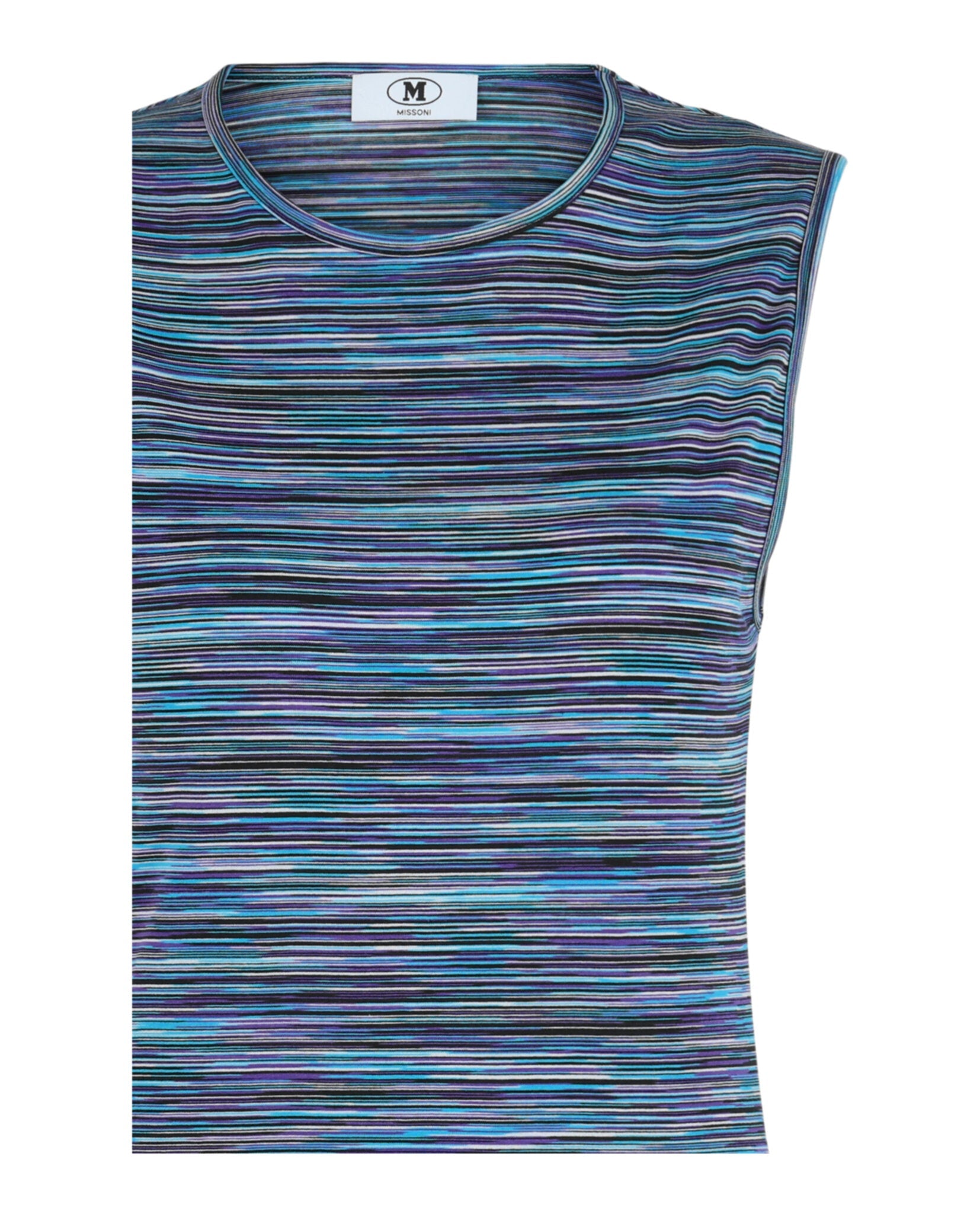Striped Sleeveless Bodysuit