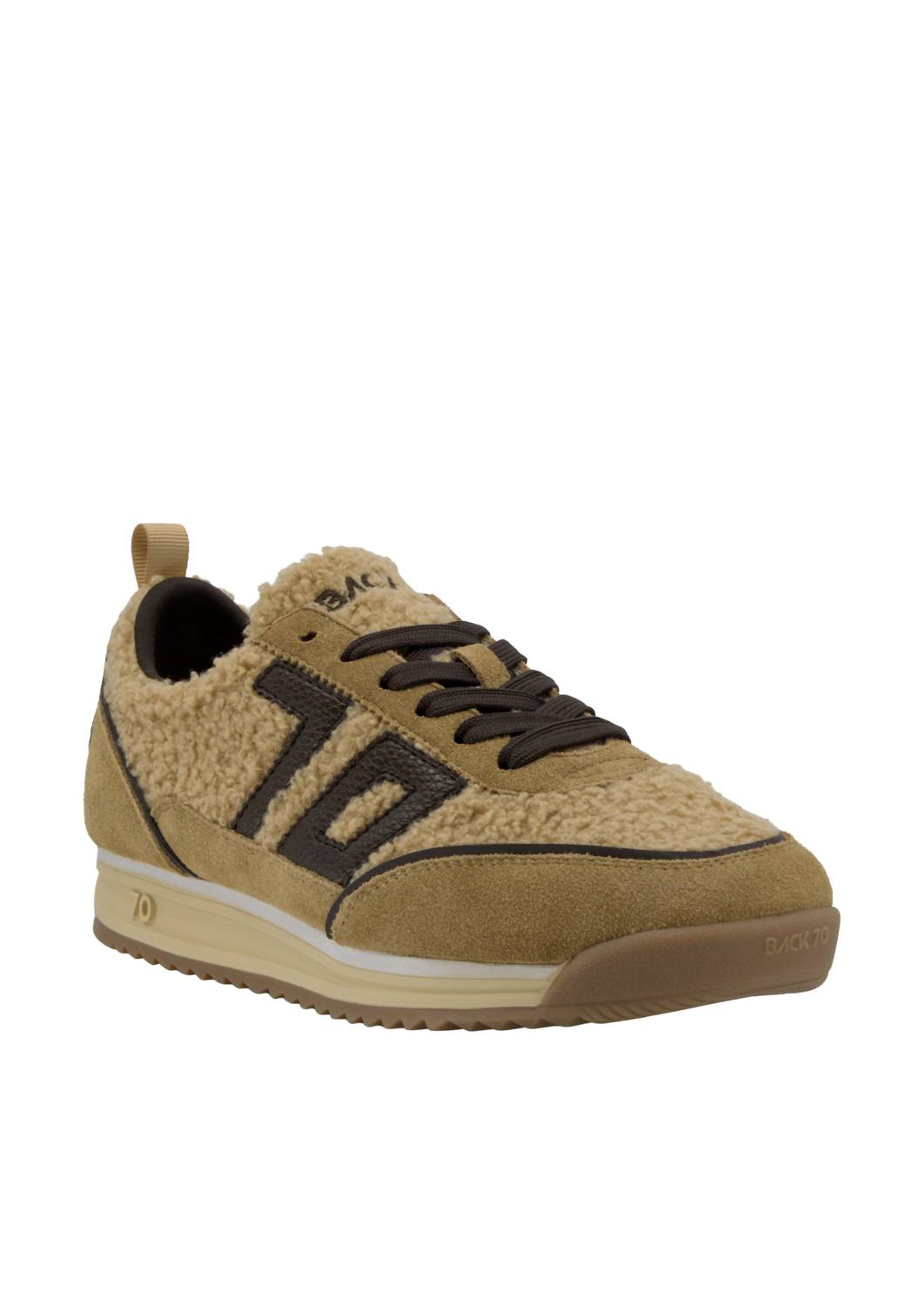 Women's Jogger Ft Sneakers In Beige Coffee