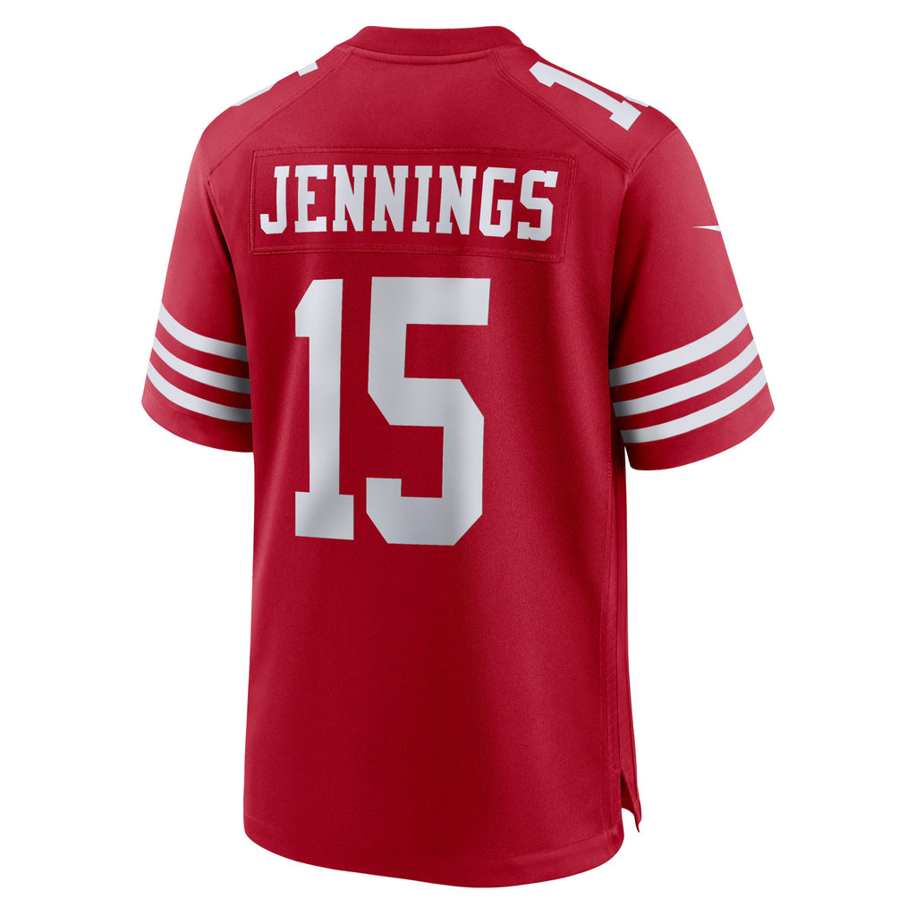 San Francisco 49ers Jauan Jennings Scarlet Game Jersey