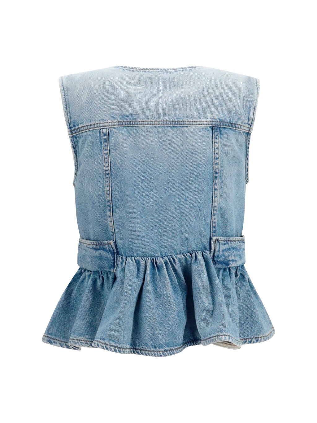 Ganni Women Lightweight Denim Vest