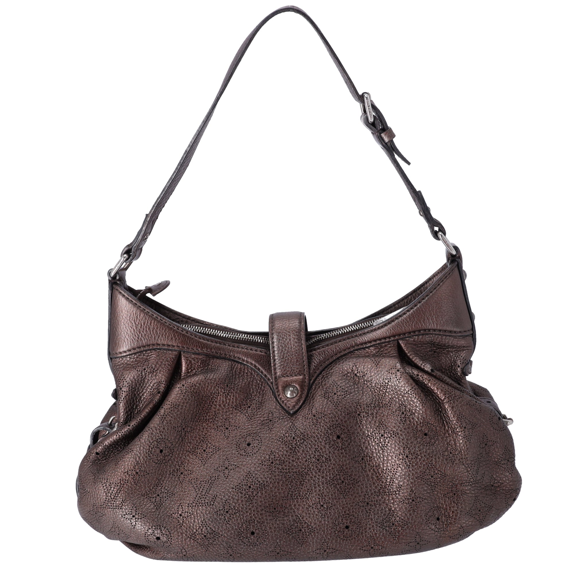Louis Vuitton XS Mahina Shoulder Bag M95769 Mordore Bronze Leather