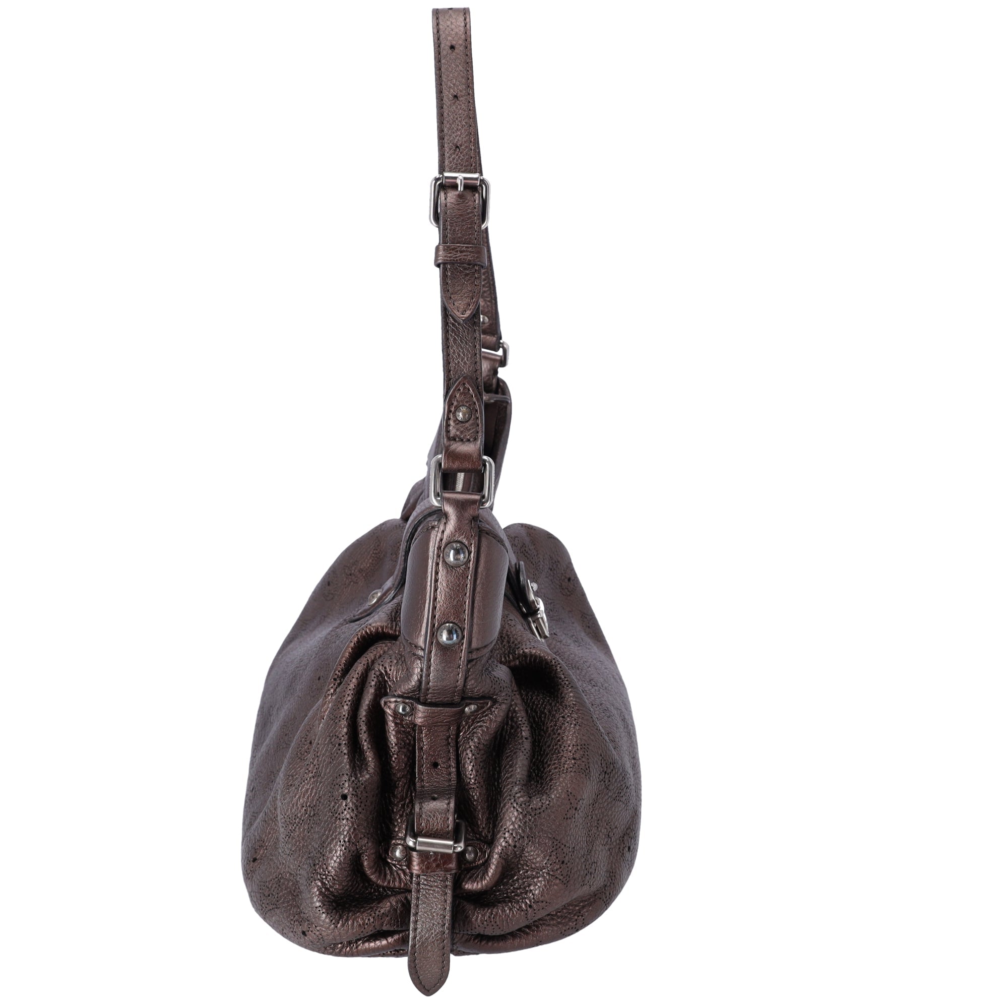 Louis Vuitton XS Mahina Shoulder Bag M95769 Mordore Bronze Leather