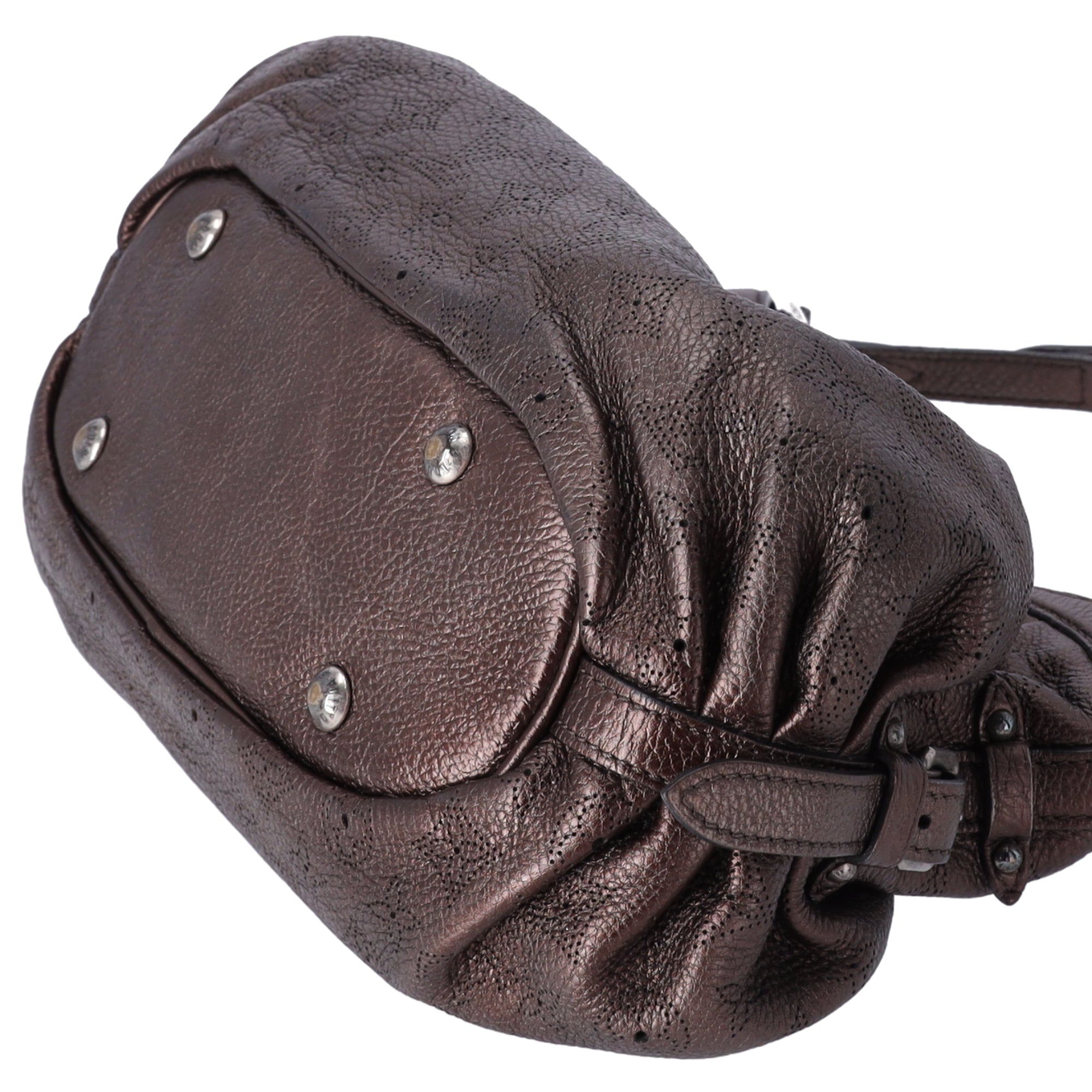 Louis Vuitton XS Mahina Shoulder Bag M95769 Mordore Bronze Leather