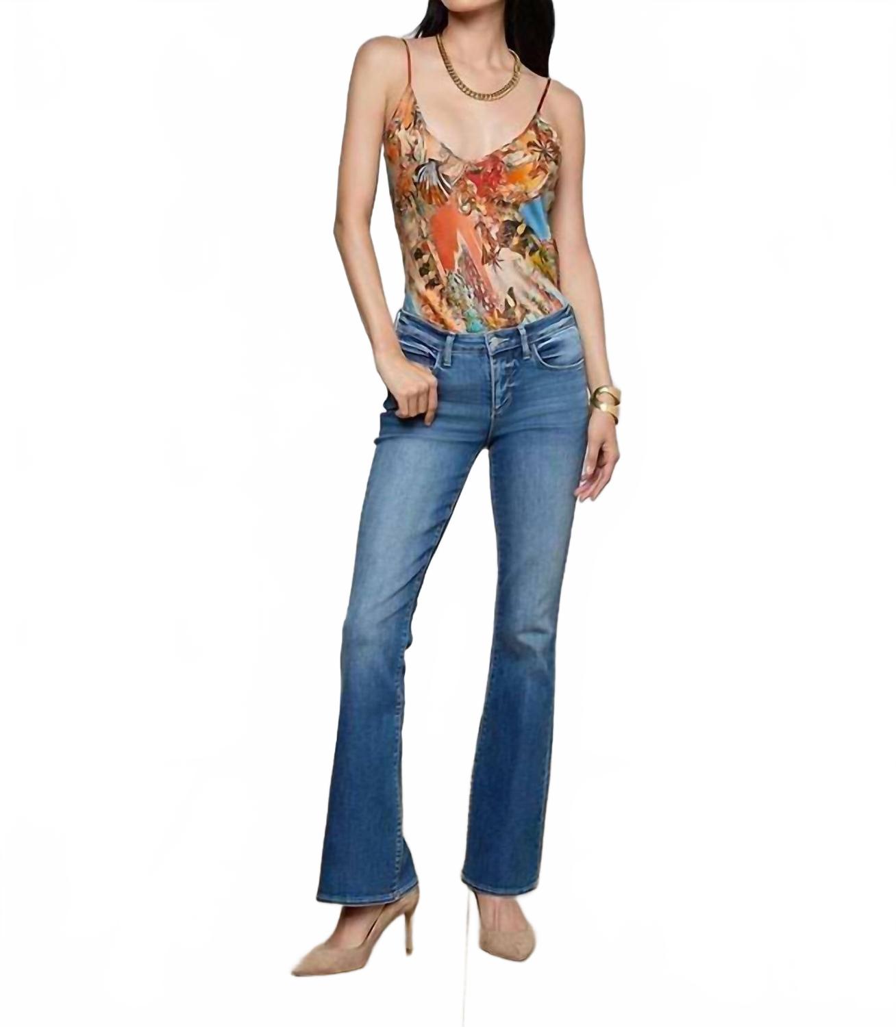 Cara Low Rise Bootcut Jean In Cambridge