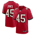 Tampa Bay Buccaneers Deion Jones Red Team Game Jersey