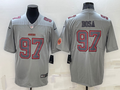 Men's San Francisco 49ers Nick Bosa #97 Gray Atmosphere Game Jersey1