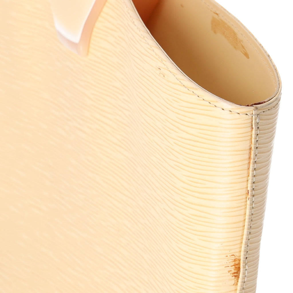 Louis Vuitton Noctambule Epi Handbag M5452A Vanilla Yellow Leather