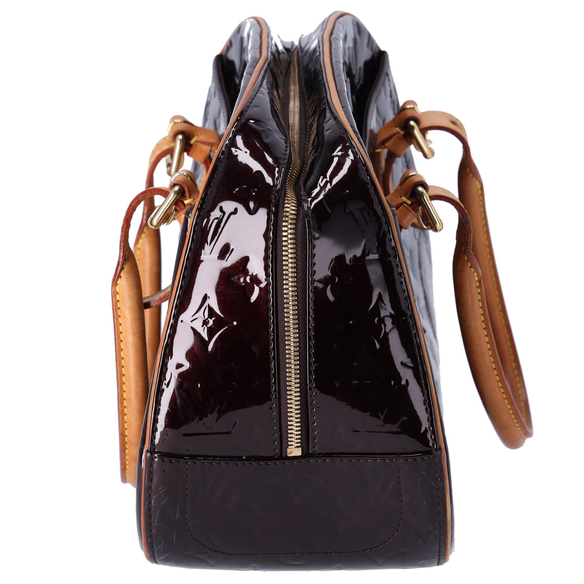 Louis Vuitton Summit Drive Monogram Vernis Handbag M93516 Amarante