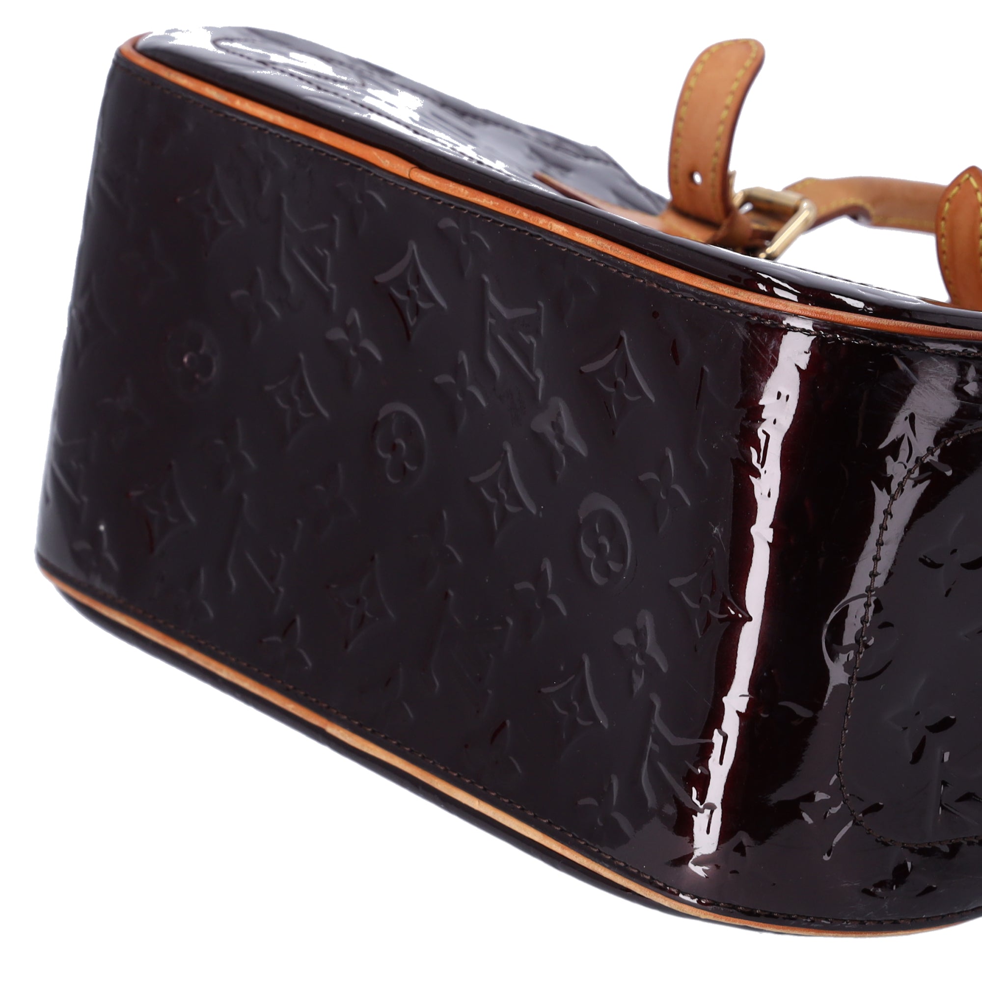 Louis Vuitton Summit Drive Monogram Vernis Handbag M93516 Amarante