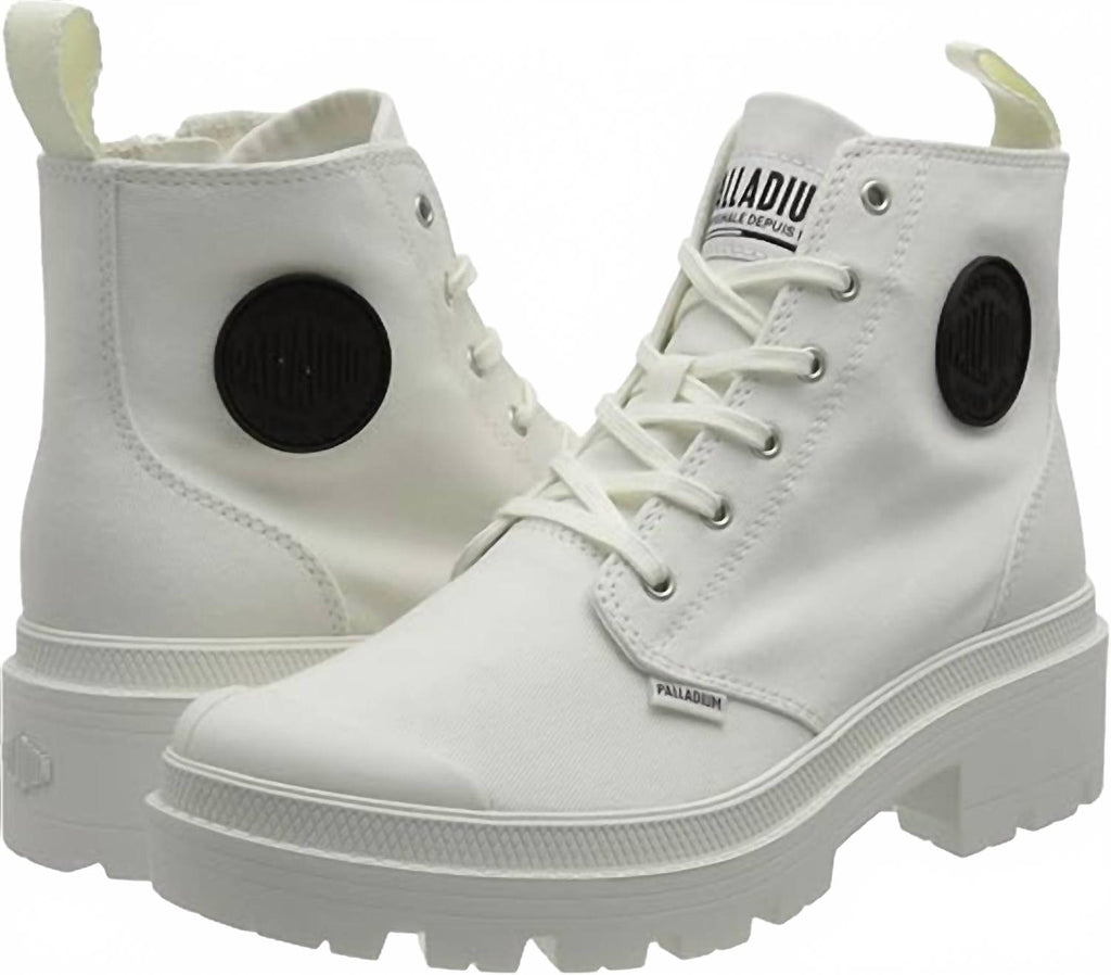 Women's Pallabase Twill Boots In Star White