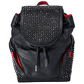 Christian Louboutin Explorafunk Backpack Black Red Leather Studded