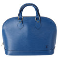 Louis Vuitton Alma Epi Handbag M52145 Toledo Blue Epi Leather