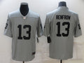 Men's Las Vegas Raiders Hunter Renfrow #13 Gray Inverted Legend Jersey1