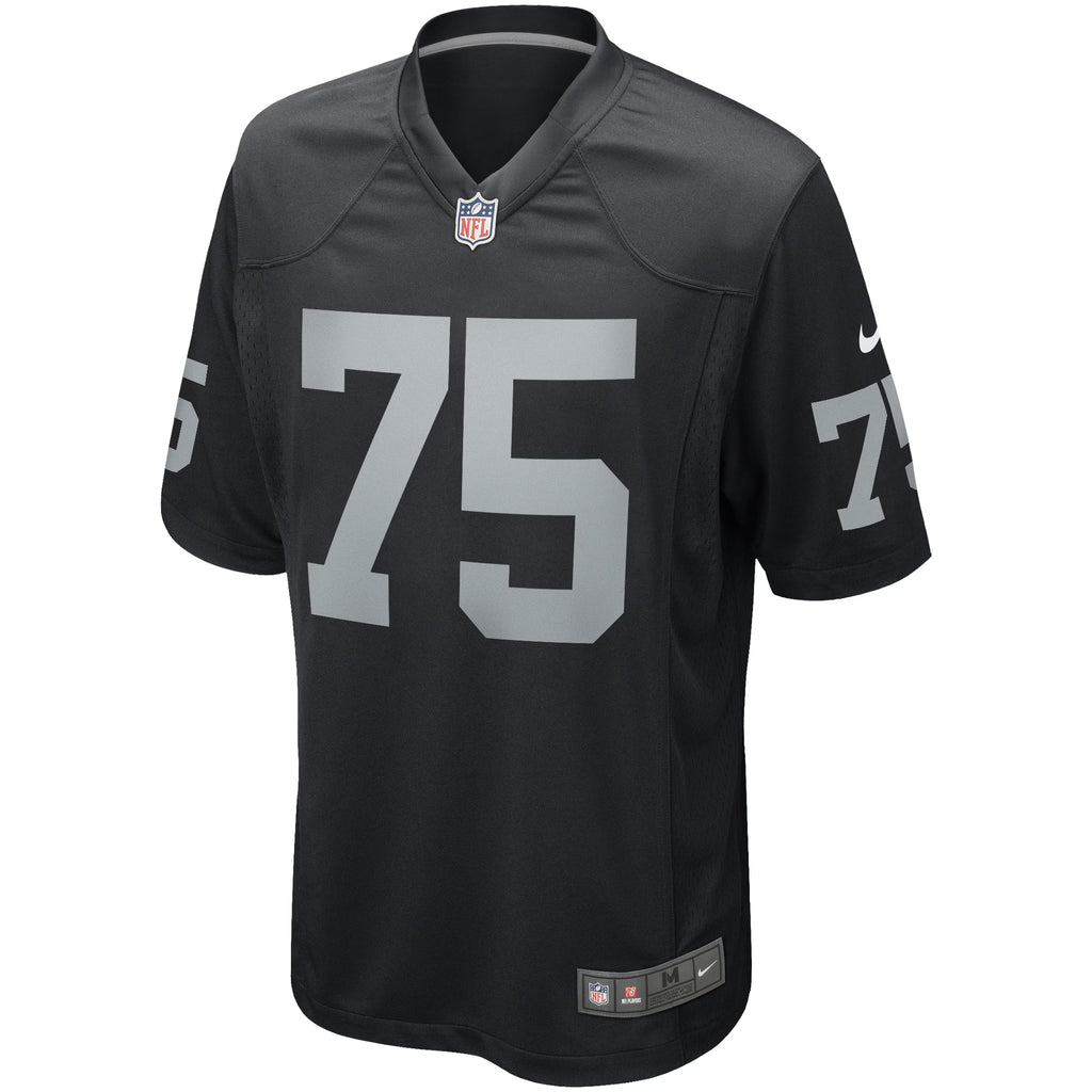 Las Vegas Raiders Howie Long Black Game Retired Player Jersey