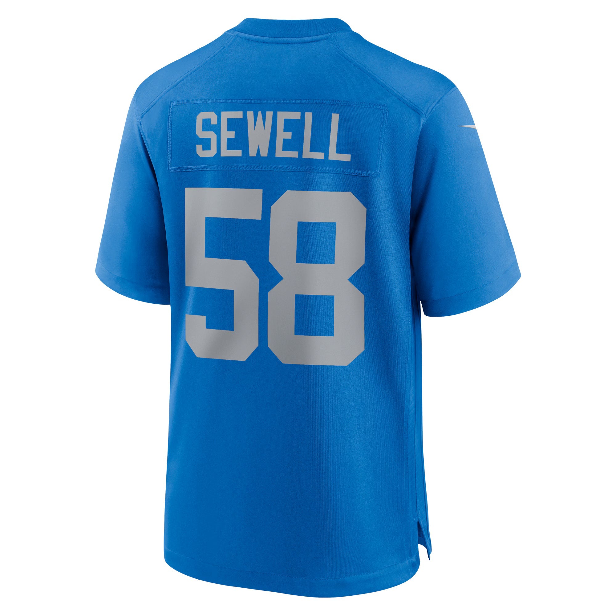 Detroit Lions Penei Sewell Blue Alternate Game Jersey