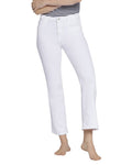 Current/Elliott The Boulevard Crop Boot Optic White Crop Boot Jean