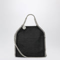 Stella Mccartney Falabella Mini Tote Bag In Black Crystal Mesh Women