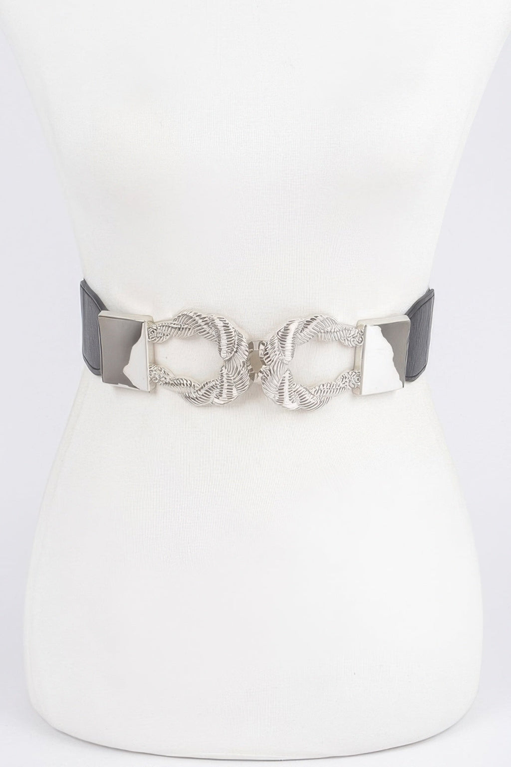 Twist Link Cuff Elastic Belt