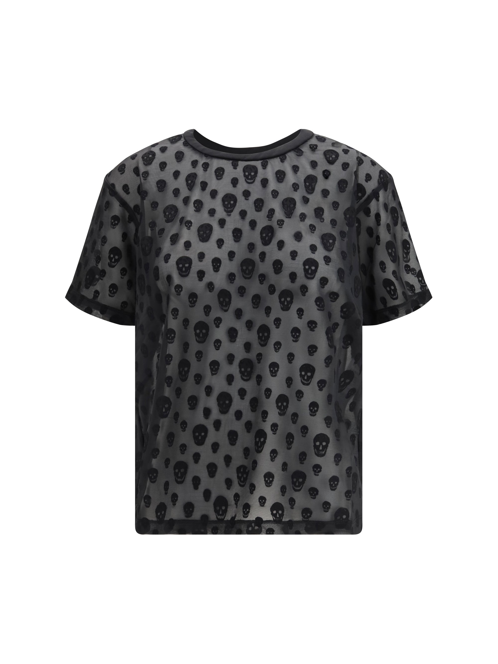 Alexander Mcqueen Women Skull T-Shirt