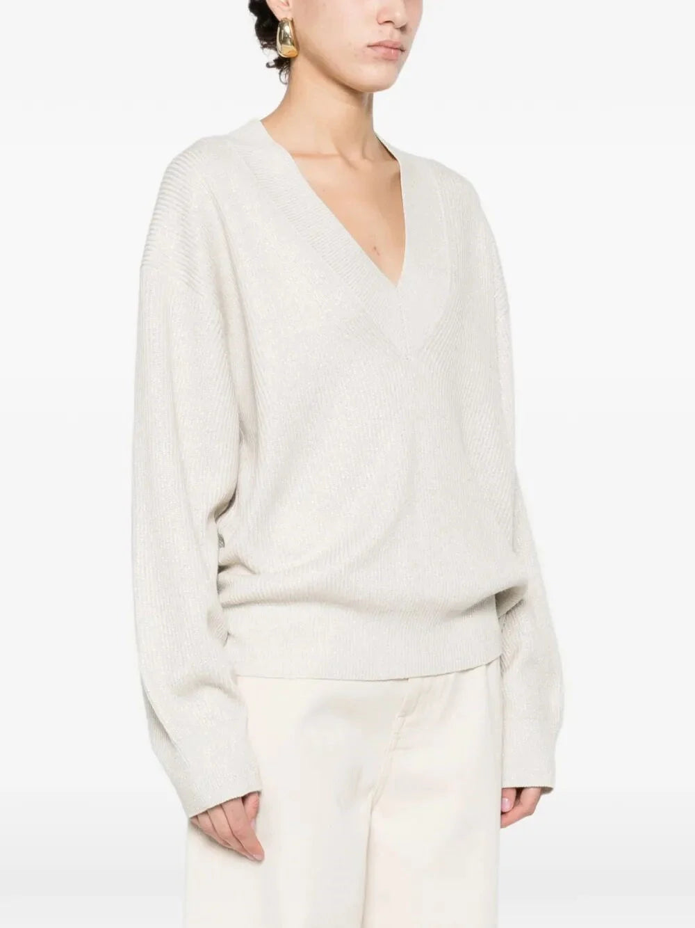 Brunello Cucinelli Women Sparkling Cashmere Sweater
