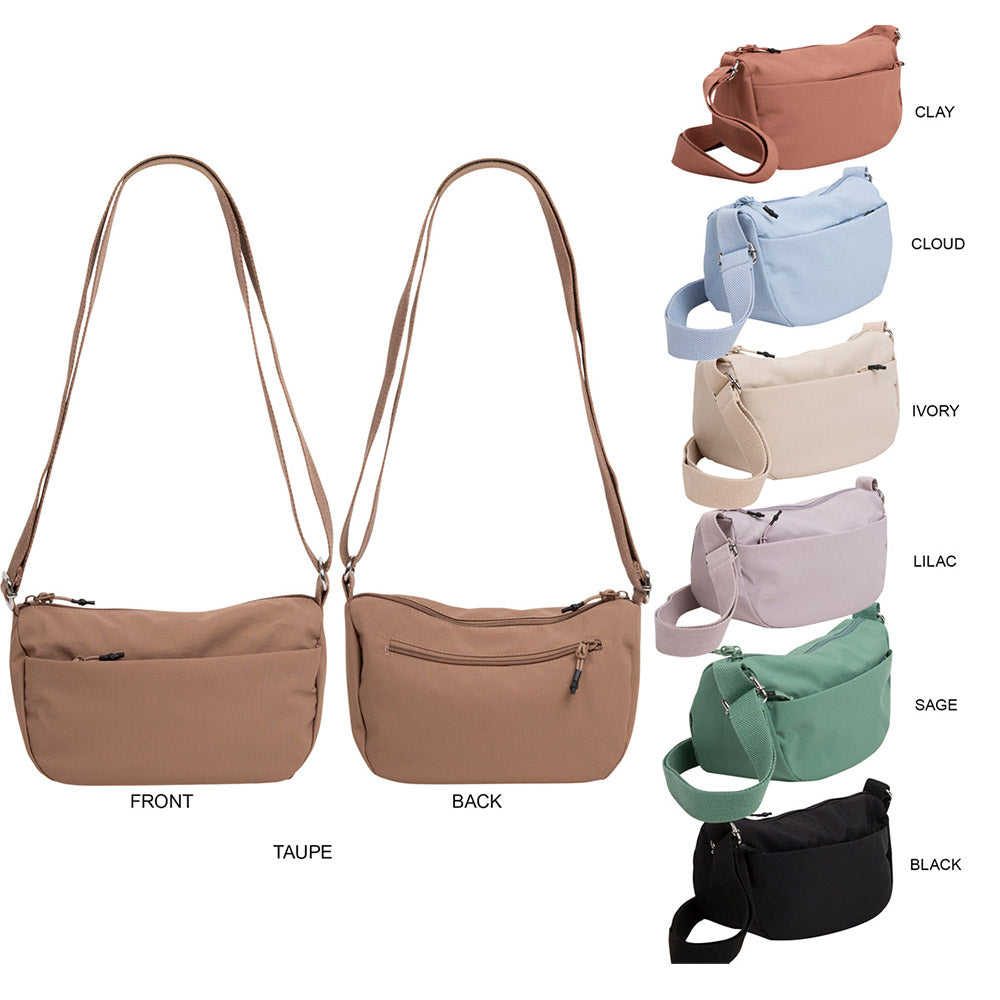Solid Everyday Crossbody Bag