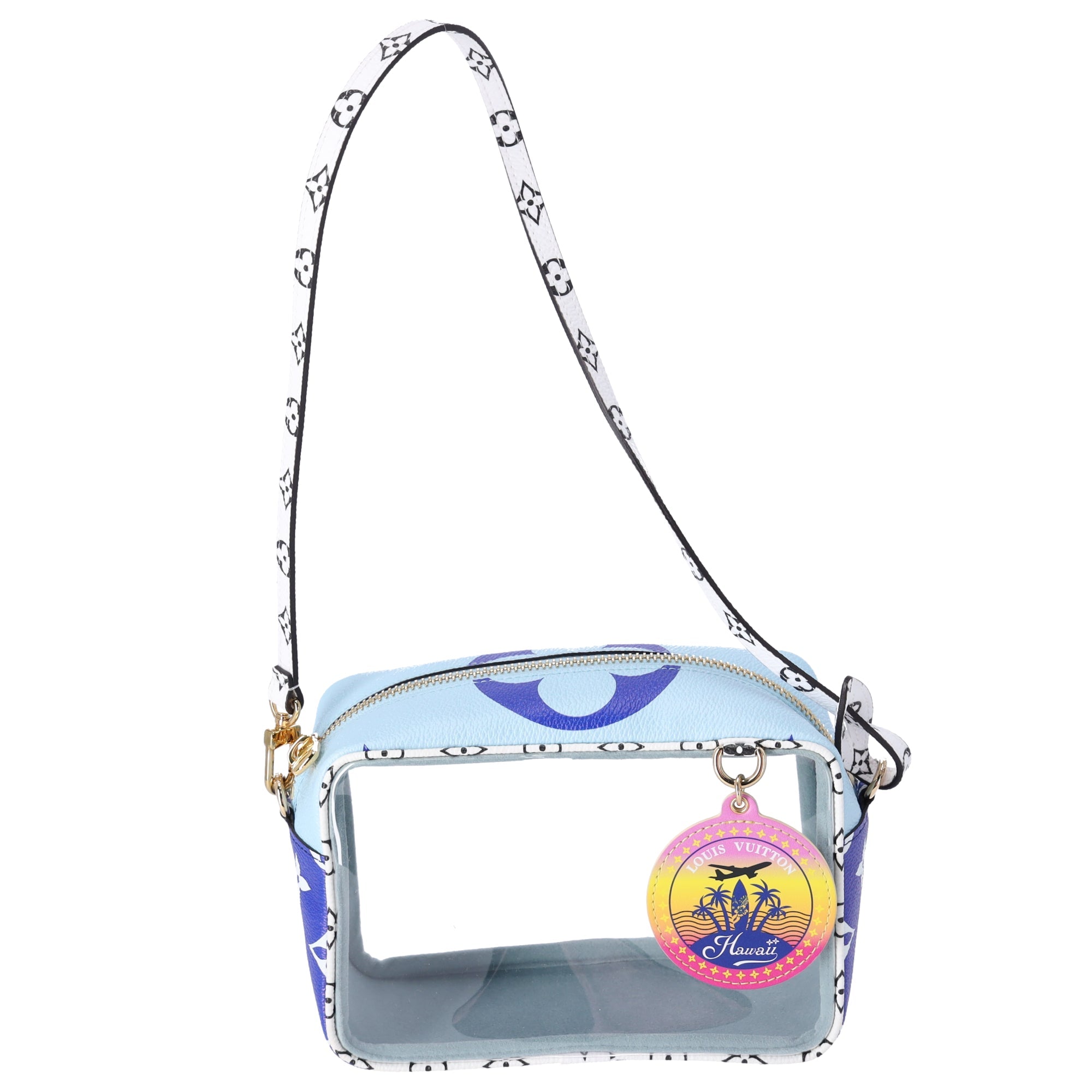 Louis Vuitton By the Pool Giant Monogram Beach Pouch Hawaii Blue