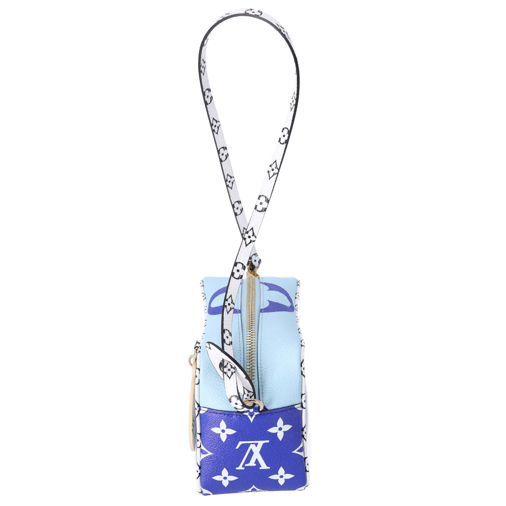 Louis Vuitton By the Pool Giant Monogram Beach Pouch Hawaii Blue