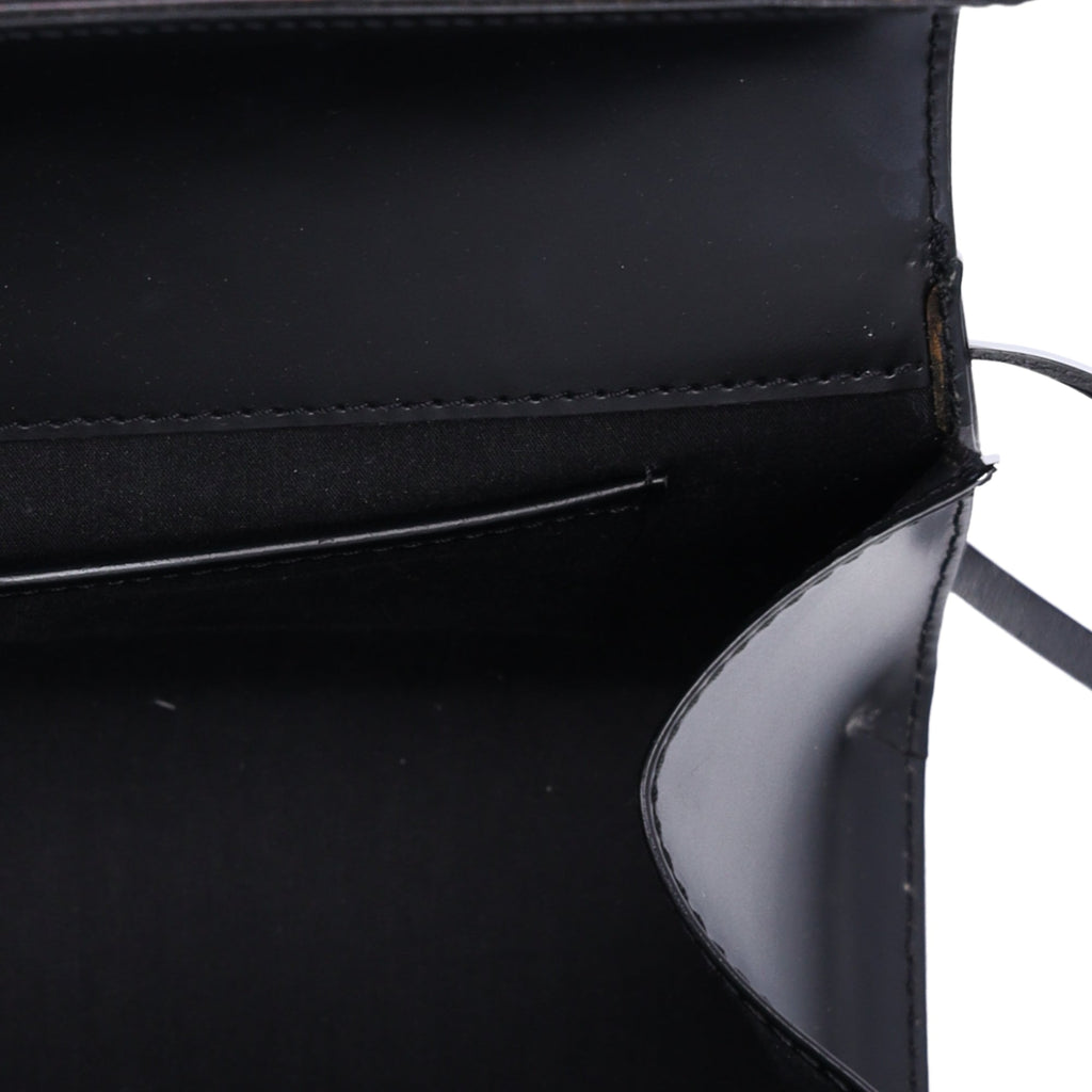 Louis Vuitton Dinard Epi Shoulder Bag M52022 Black Leather