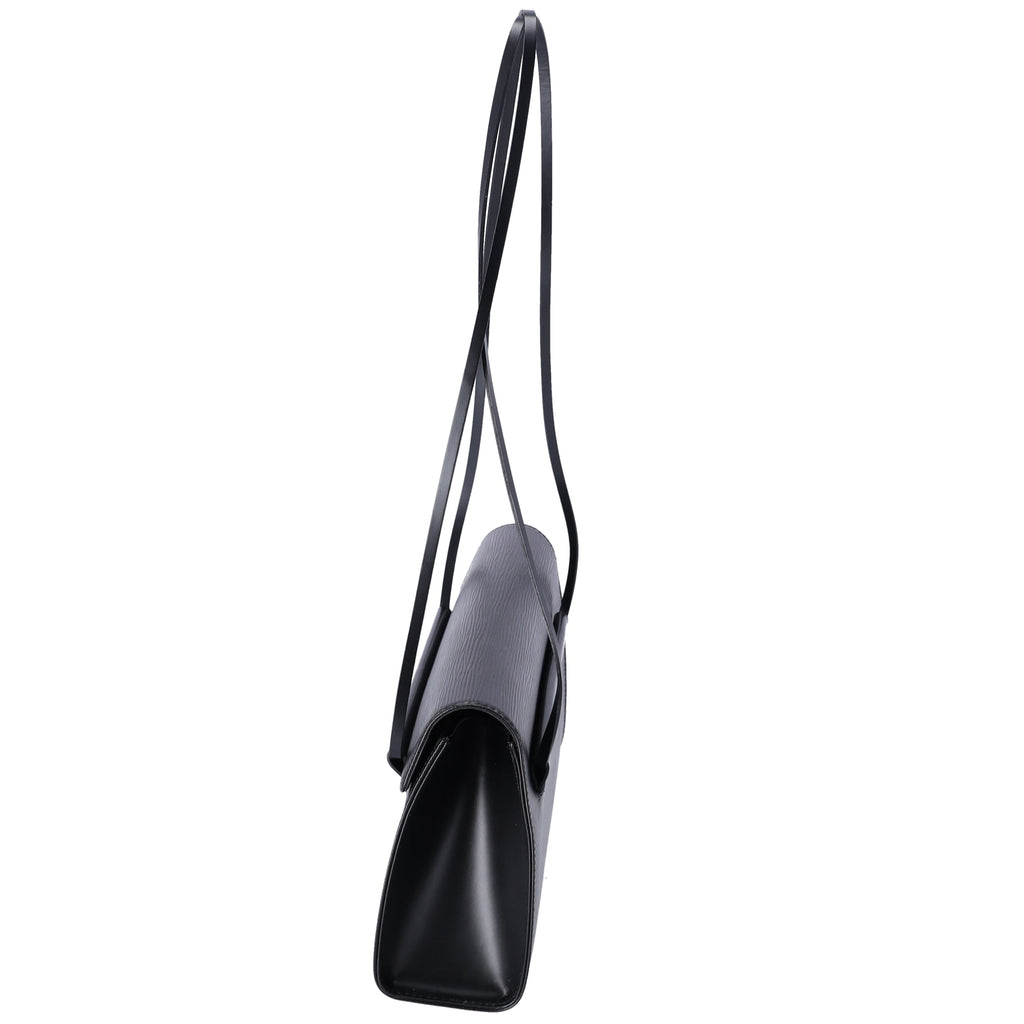 Louis Vuitton Dinard Epi Shoulder Bag M52022 Black Leather
