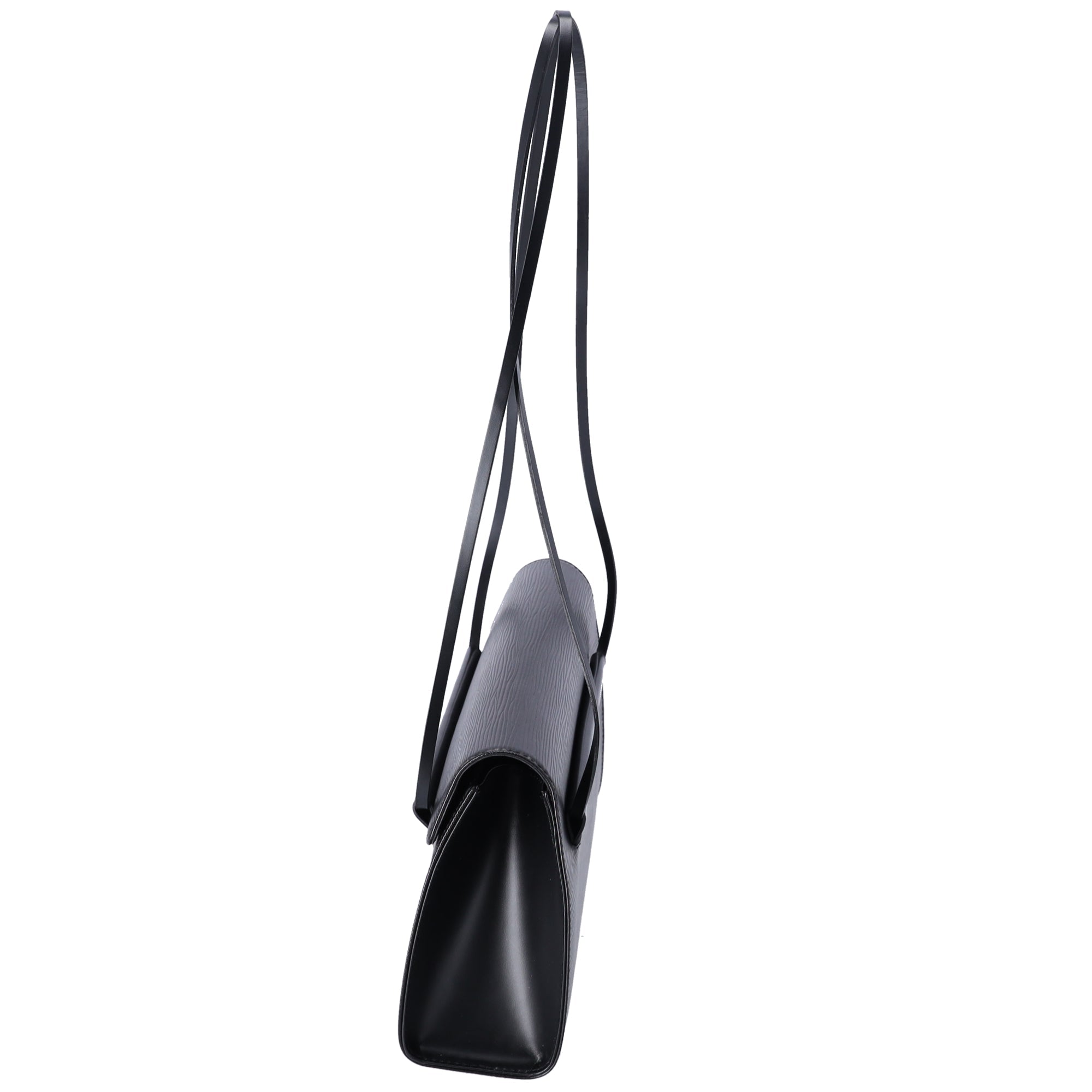 Louis Vuitton Dinard Epi Shoulder Bag M52022 Black Leather