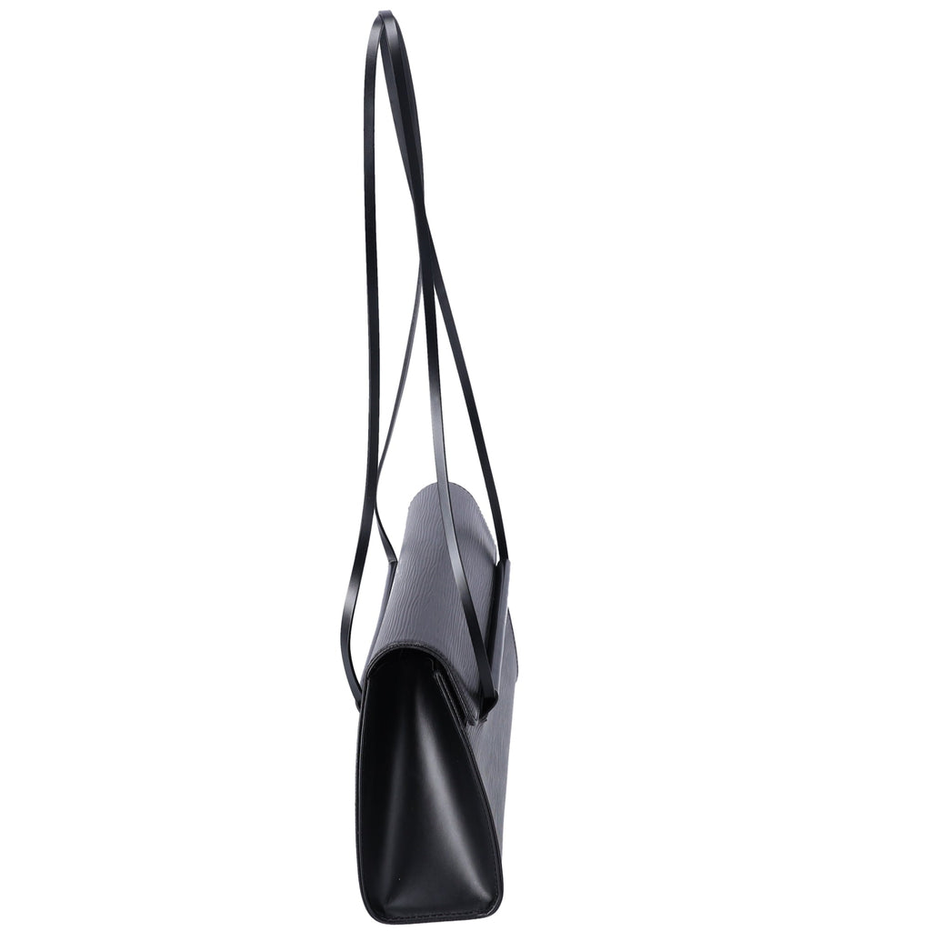 Louis Vuitton Dinard Epi Shoulder Bag M52022 Black Leather