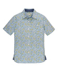 Hope & Henry Print Short Sleeve Shirt