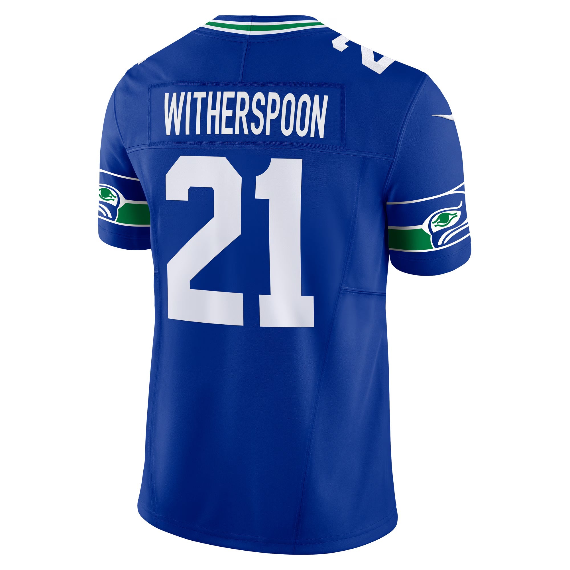 Seattle Seahawks Devon Witherspoon Royal 50th Season Vapor F.U.S.E. Limited Jersey