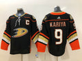 Men's Anaheim Ducks Paul Kariya #9 Black Home Breakaway Player jersey