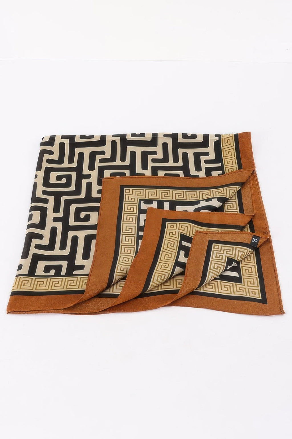 Timeless Geometric Print Bandana for Vintage Charm