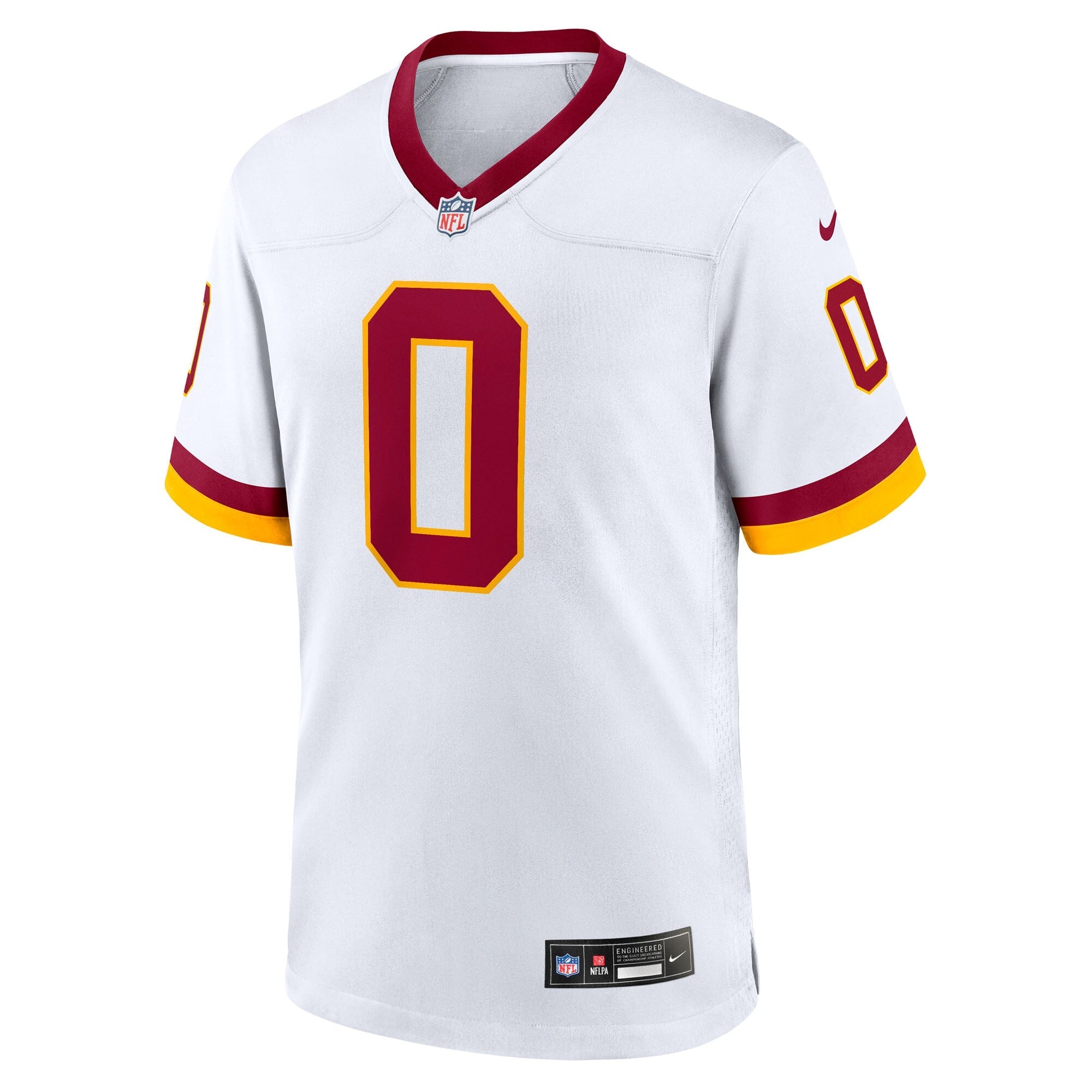 Washington Commanders Mike Sainristil White Game Super Bowl Era Jersey