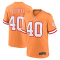 Tampa Bay Buccaneers Mike Alstott Orange Throwback Game Jersey