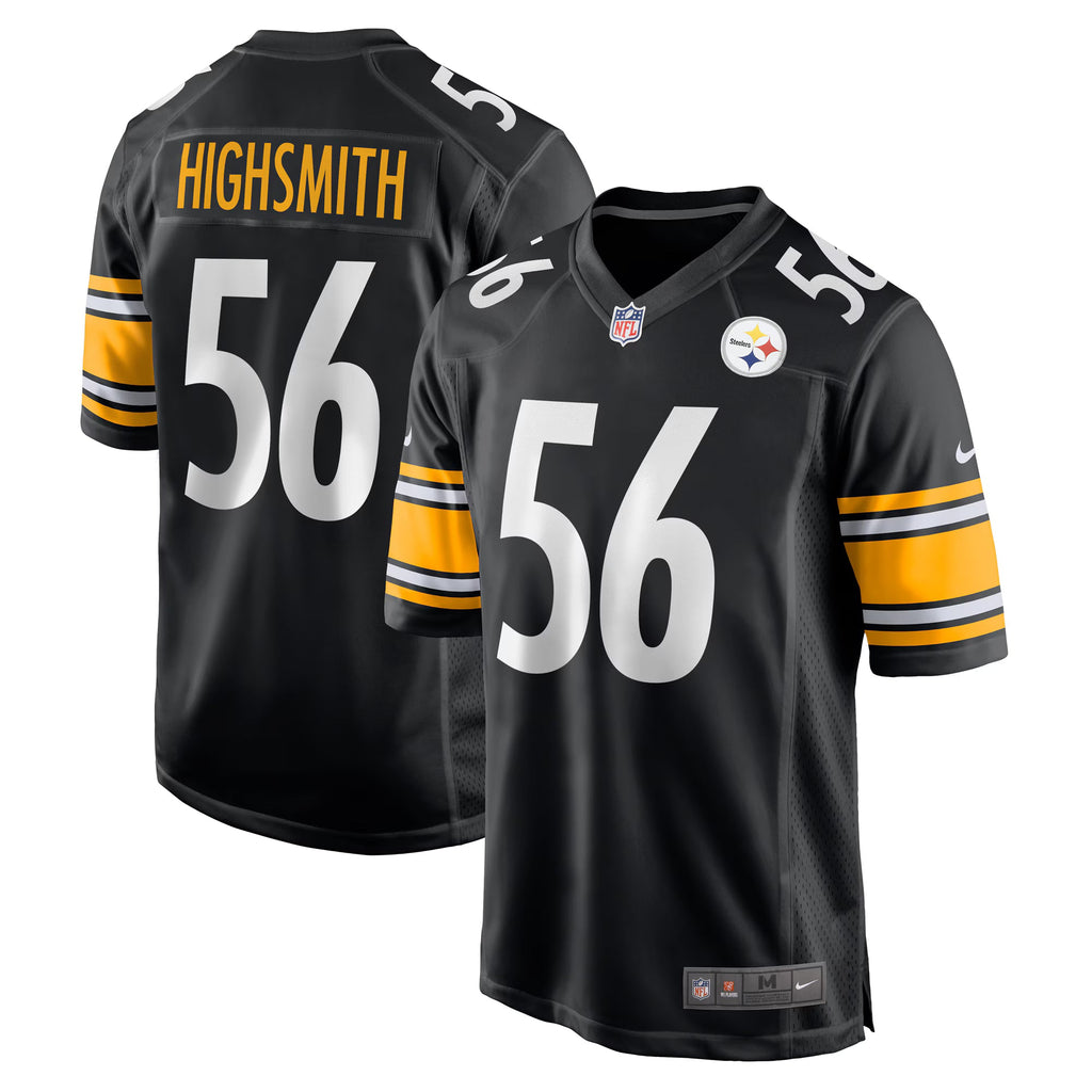 Pittsburgh Steelers Alex Highsmith Black Game Jersey