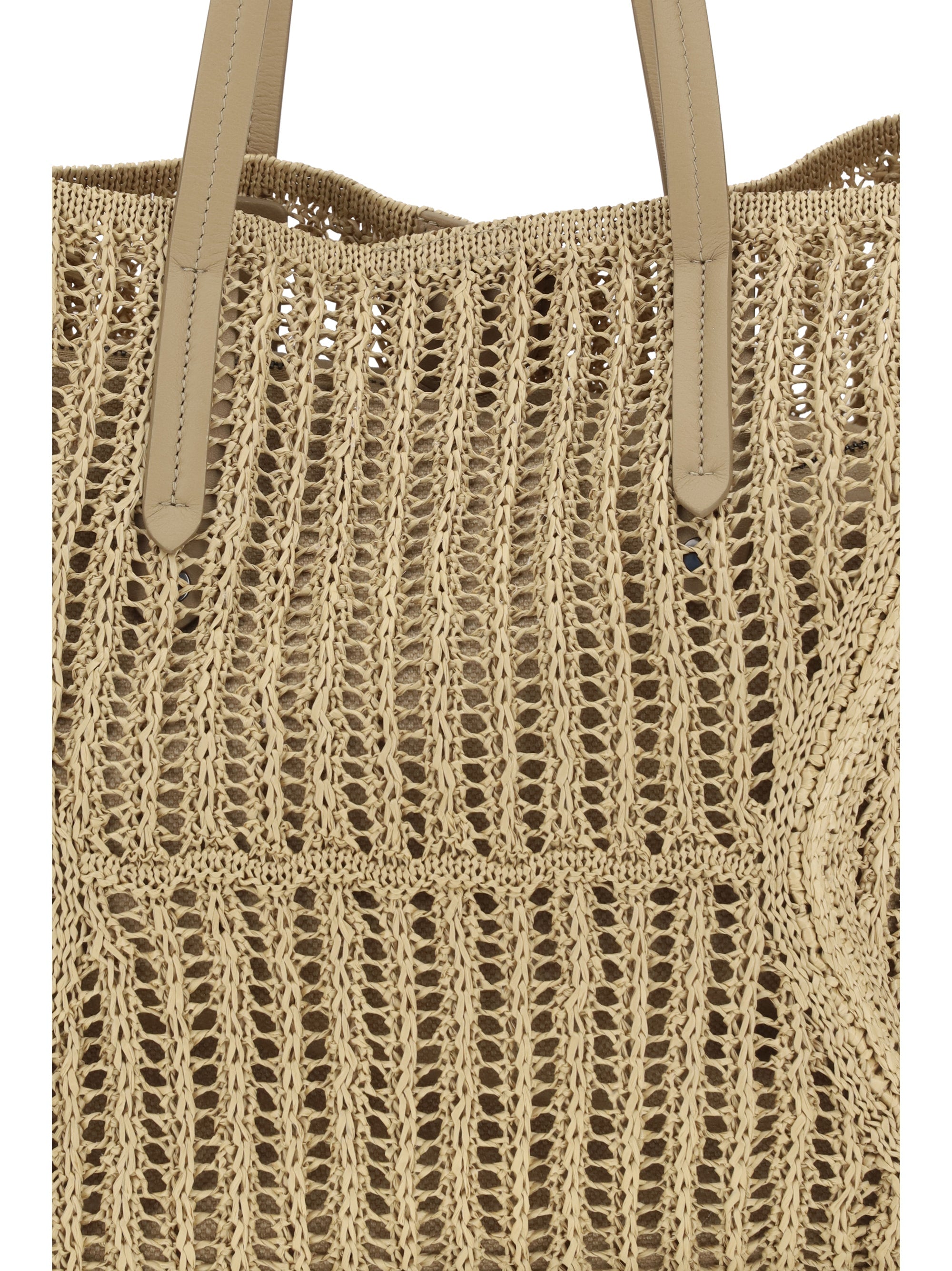 Brunello Cucinelli Women Bc Duo Shoulder Bag In Raffia
