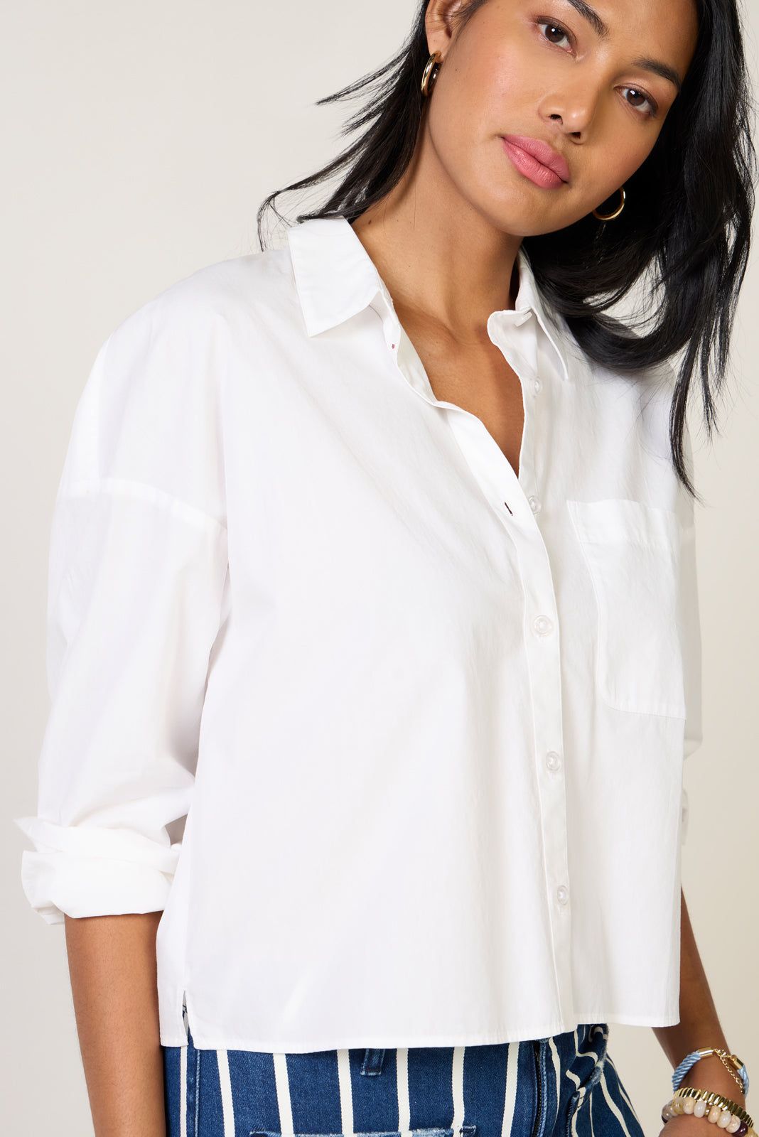 Women's Aiden Crop Shirt