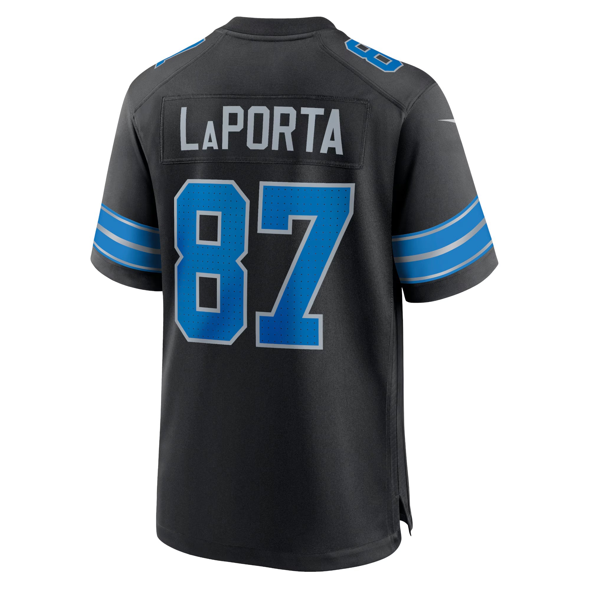 Detroit Lions Sam LaPorta Black 2nd Alternate Game Jersey