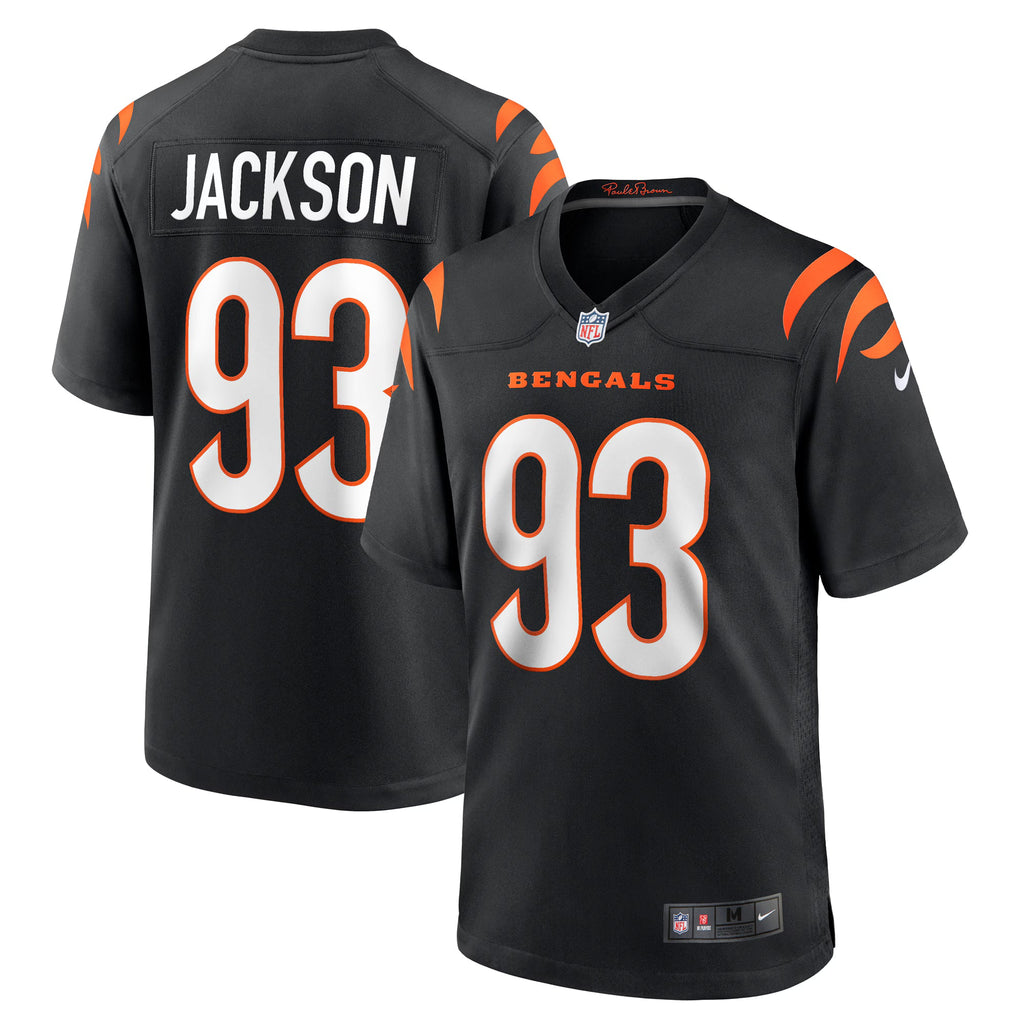 Cincinnati Bengals McKinnley Jackson Black Game Jersey