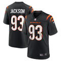 Cincinnati Bengals McKinnley Jackson Black Game Jersey