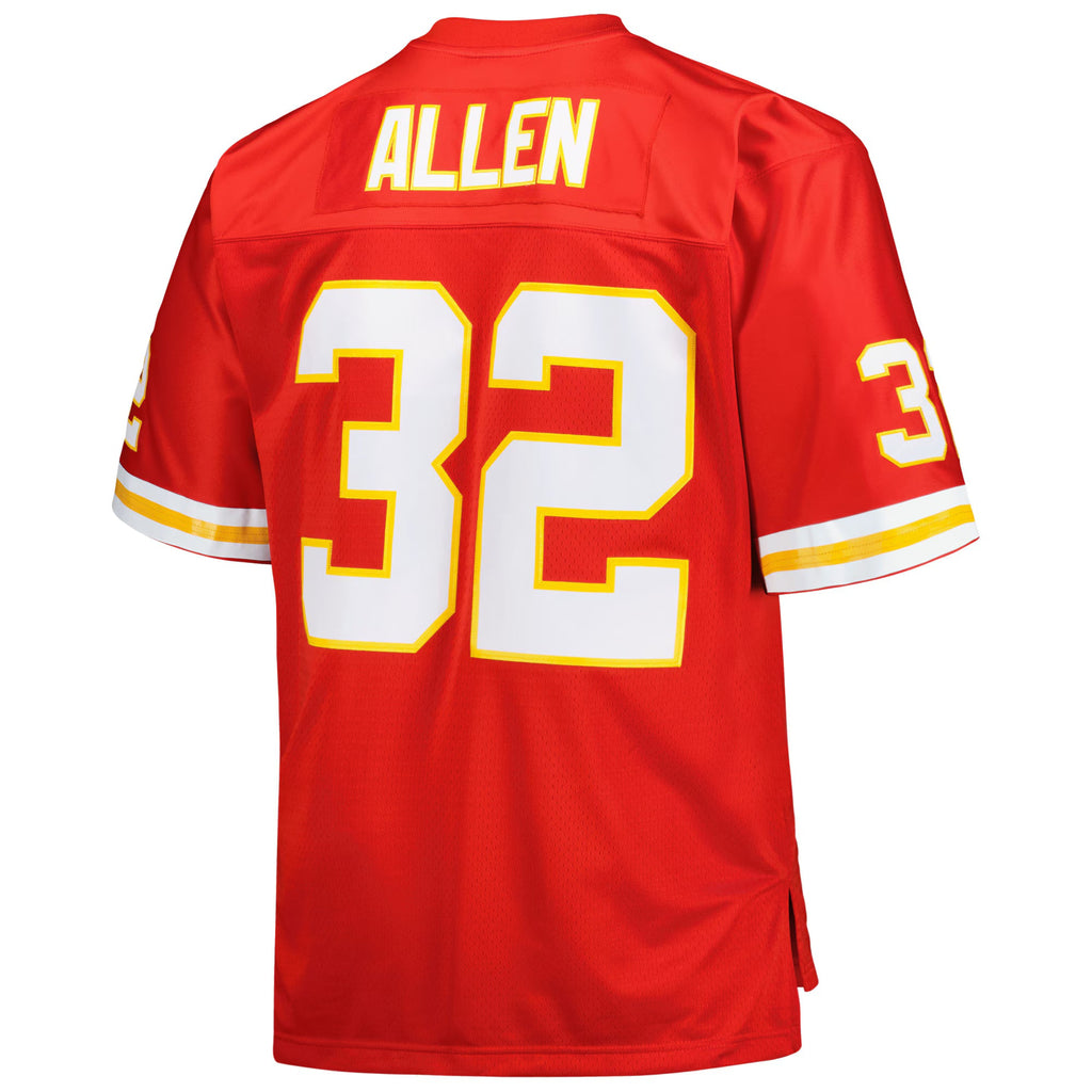 Kansas City Chiefs Marcus Allen Mitchell & Ness Red Big & Tall 1994 Retired Player Replica Jersey