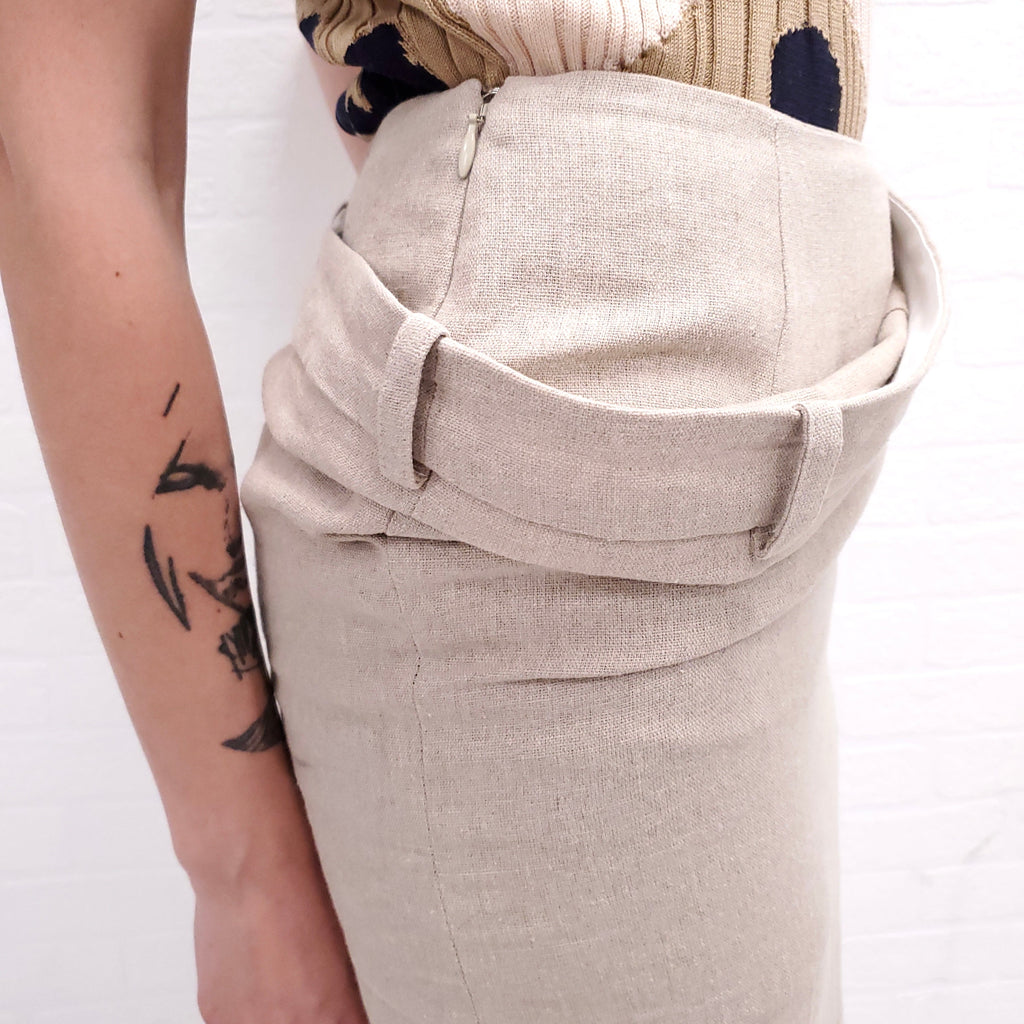 JACQUEMUS LA JUPE VELA SKIRT - SIZE 32