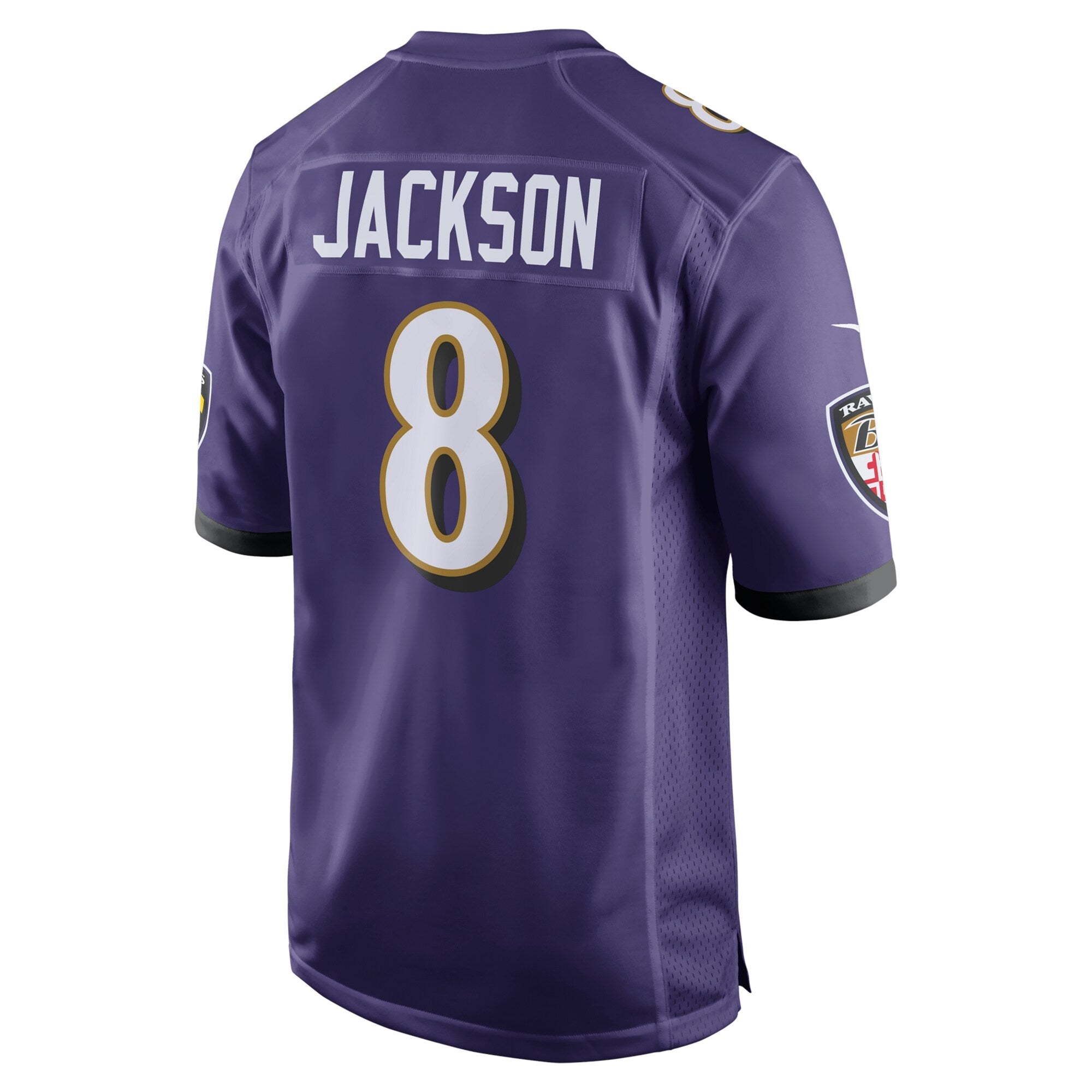 Baltimore Ravens Lamar Jackson Purple Game Jersey