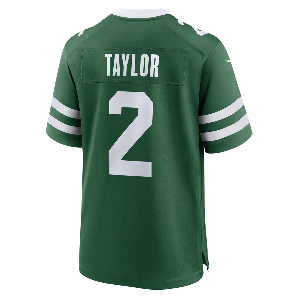 New York Jets Tyrod Taylor Legacy Green Team Game Jersey