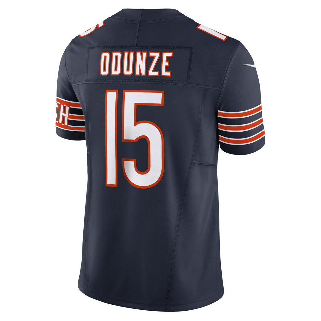 Chicago Bears Rome Odunze Navy Vapor F.U.S.E. Limited Jersey